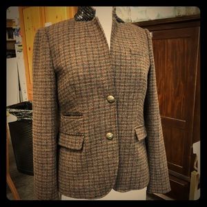 J Crew School boy blazer in beaded tweed